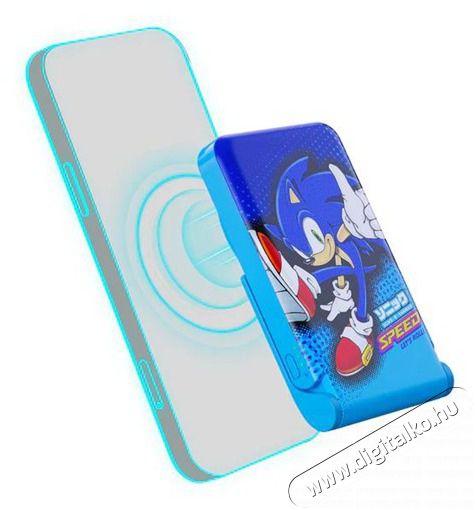 OTL SH1195 Sonic The Hedgehog m&aacute;gneses vezet&eacute;k n&eacute;lk&uuml;li power bank Mobil / Kommunik&aacute;ci&oacute; / Smart - Powerbank / K&uuml;lső akkumul&aacute;tor &eacute;s t&ouml;ltő - 507370