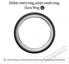Oura Ring 4 Black, 14 Mobil / Kommunik&aacute;ci&oacute; / Smart - Okos eszk&ouml;z - Egy&eacute;b okos eszk&ouml;z - 527712