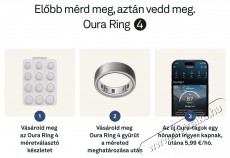 Oura Ring 4 Brushed Silver, 4 Mobil / Kommunik&aacute;ci&oacute; / Smart - Okos eszk&ouml;z - Egy&eacute;b okos eszk&ouml;z - 527726