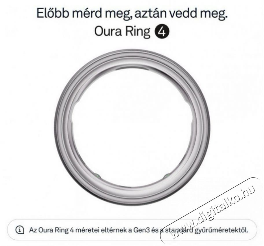 Oura Ring 4 Brushed Silver, 8 Mobil / Kommunik&aacute;ci&oacute; / Smart - Okos eszk&ouml;z - Egy&eacute;b okos eszk&ouml;z - 527730
