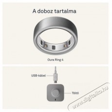 Oura Ring 4 Brushed Silver, 8 Mobil / Kommunik&aacute;ci&oacute; / Smart - Okos eszk&ouml;z - Egy&eacute;b okos eszk&ouml;z - 527730
