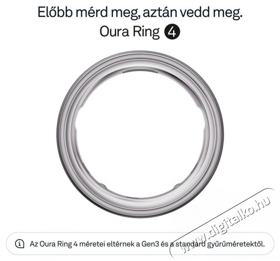 Oura Ring 4 Brushed Silver, 9 Mobil / Kommunik&aacute;ci&oacute; / Smart - Okos eszk&ouml;z - Egy&eacute;b okos eszk&ouml;z - 527731