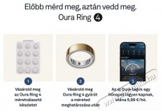 Oura Ring 4 Gold, 4 Mobil / Kommunik&aacute;ci&oacute; / Smart - Okos eszk&ouml;z - Egy&eacute;b okos eszk&ouml;z - 527738