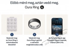 Oura Ring 4 Stealth, 12 Mobil / Kommunik&aacute;ci&oacute; / Smart - Okos eszk&ouml;z - Egy&eacute;b okos eszk&ouml;z - 527771