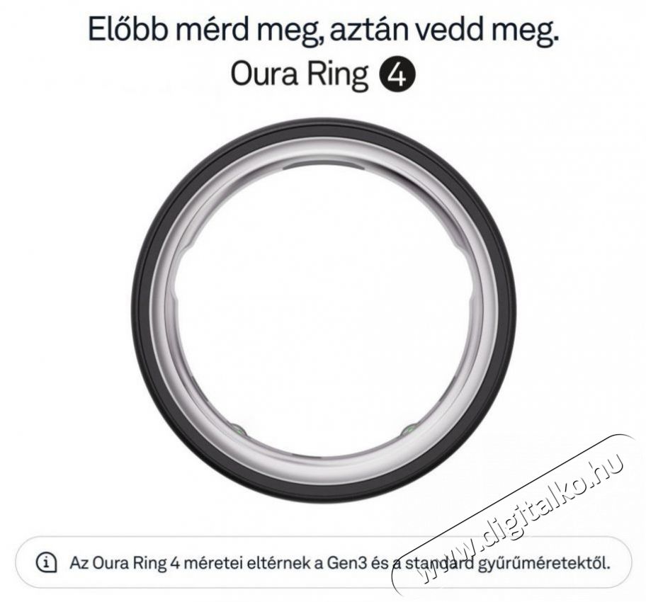 Oura Ring 4 Stealth, 9 Mobil / Kommunik&aacute;ci&oacute; / Smart - Okos eszk&ouml;z - Egy&eacute;b okos eszk&ouml;z - 527780