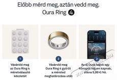 Oura Ring 4 Gold, 9 Mobil / Kommunik&aacute;ci&oacute; / Smart - Okos eszk&ouml;z - Egy&eacute;b okos eszk&ouml;z - 527743