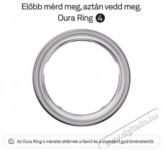 Oura Ring 4 Silver, 14 Mobil / Kommunik&aacute;ci&oacute; / Smart - Okos eszk&ouml;z - Egy&eacute;b okos eszk&ouml;z - 527760