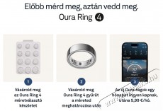 Oura Ring 4 Silver, 15 Mobil / Kommunik&aacute;ci&oacute; / Smart - Okos eszk&ouml;z - Egy&eacute;b okos eszk&ouml;z - 527761