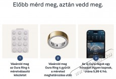 Oura Ring 4 Sizing Kit Mobil / Kommunik&aacute;ci&oacute; / Smart - Okos eszk&ouml;z - Egy&eacute;b okos eszk&ouml;z - 527768