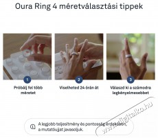 Oura Ring 4 Sizing Kit Mobil / Kommunik&aacute;ci&oacute; / Smart - Okos eszk&ouml;z - Egy&eacute;b okos eszk&ouml;z - 527768