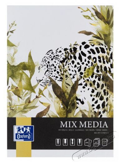 OXFORD Art Mixed media A4 25 &iacute;v 225 g rajzlapt&ouml;mb Fot&oacute;-Vide&oacute; kieg&eacute;sz&iacute;tők - Kism&eacute;retű fot&oacute;nyomtat&oacute; - Fot&oacute;pap&iacute;r - 507152