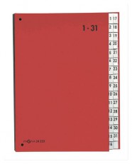 PAGNA 1-31 ig nyitott piros előrendező - H&aacute;ztart&aacute;s / Otthon / K&uuml;lt&eacute;r - Egy&eacute;b h&aacute;ztart&aacute;si term&eacute;k - 419396