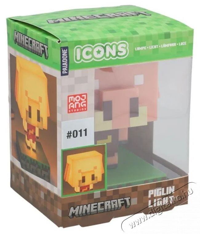PALADONE Minecraft  Piglin - vil&aacute;g&iacute;t&oacute; figura H&aacute;ztart&aacute;s / Otthon / K&uuml;lt&eacute;r - J&aacute;t&eacute;k / Sport - J&aacute;t&eacute;kfigura - 532027