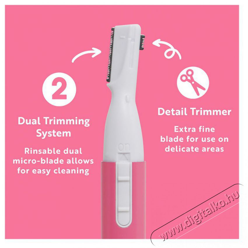 Palmperfect BEAUTYTRIM Sz&eacute;ps&eacute;g&aacute;pol&aacute;s / Eg&eacute;szs&eacute;g - Szőrtelen&iacute;tő / borotva - Női szőrtelen&iacute;tő - 510572