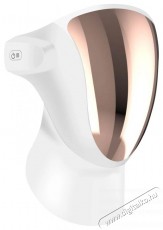 Palsar7 Professzionális arc- és nyakápoló LED maszk, vezeték nélküli + töltőállomás, fehér-aranyszín Szépségápolás / Egészség - Arc / bőr ápolás - Kiegészítő - 518998