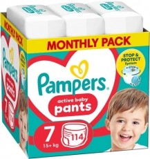 PAMPERS Pants 7 (114 db) Bugyipelenka Sz&eacute;ps&eacute;g&aacute;pol&aacute;s / Eg&eacute;szs&eacute;g - Baba mama term&eacute;k - Egy&eacute;b baba mama term&eacute;k - 531416