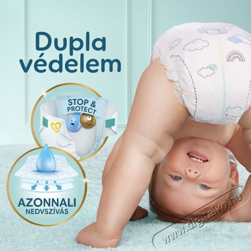 PAMPERS Premium Care 3 (200 db) Eldobhat&oacute; pelenka Sz&eacute;ps&eacute;g&aacute;pol&aacute;s / Eg&eacute;szs&eacute;g - Baba mama term&eacute;k - Egy&eacute;b baba mama term&eacute;k - 531409