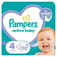 PAMPERS Active Baby 4 (132 db) Sz&eacute;ps&eacute;g&aacute;pol&aacute;s / Eg&eacute;szs&eacute;g - Baba mama term&eacute;k - Egy&eacute;b baba mama term&eacute;k - 537937