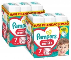PAMPERS Pampers Pants 7 (228 db) Sz&eacute;ps&eacute;g&aacute;pol&aacute;s / Eg&eacute;szs&eacute;g - Baba mama term&eacute;k - Egy&eacute;b baba mama term&eacute;k - 537950