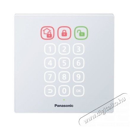 PANASONIC KX-HNK101FXW hozz&aacute;f&eacute;r&eacute;si billentyűzet H&aacute;ztart&aacute;s / Otthon / K&uuml;lt&eacute;r - Biztons&aacute;gtechnika - Riaszt&oacute; kezelő / ir&aacute;ny&iacute;t&oacute; - 302575