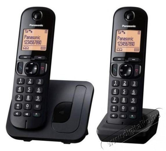 PANASONIC KX-TGC212PDB vezet&eacute;k n&eacute;lk&uuml;li telefon Mobil / Kommunik&aacute;ci&oacute; / Smart - DECT / cordless telefon - 302470