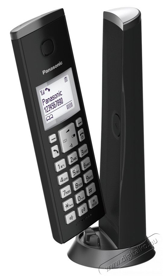 PANASONIC KX-TGK210PDB vezet&eacute;k n&eacute;lk&uuml;li telefon - fekete Mobil / Kommunik&aacute;ci&oacute; / Smart - DECT / cordless telefon - 328480