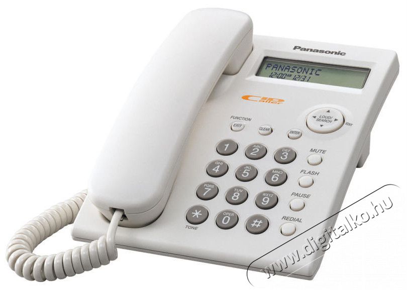 PANASONIC KX-TSC11HGW vezet&eacute;kes telefon Mobil / Kommunik&aacute;ci&oacute; / Smart - Vezet&eacute;kes telefon / fax - 299128