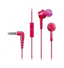 PANASONIC RP-TCM115E-P fülhallgató headset - pink Audio-Video / Hifi / Multimédia - Fül és Fejhallgatók - Fülhallgató mikrofonnal / headset - 347531