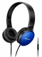 PANASONIC RP-HF300ME-A mikrofonos fejhallgató - fekete/kék Audio-Video / Hifi / Multimédia - Fül és Fejhallgatók - Fejhallgató mikrofonnal / headset - 302515
