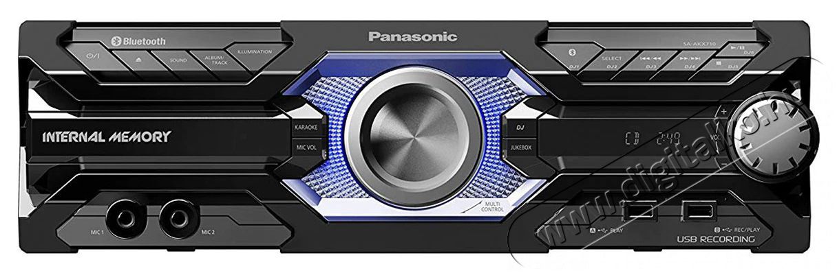 PANASONIC SC-AKX710E-K High Power Bluetooth fekete Hifi rendszer &Uacute;jdons&aacute;gok - &Uacute;j term&eacute;kek - 368019