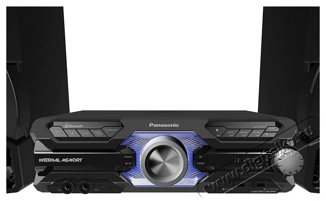 PANASONIC SC-AKX710E-K High Power Bluetooth fekete Hifi rendszer &Uacute;jdons&aacute;gok - &Uacute;j term&eacute;kek - 368019