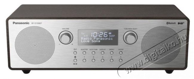 PANASONIC RF-D100BTEGT Bluetooth r&aacute;di&oacute; Audio-Video / Hifi / Multim&eacute;dia - R&aacute;di&oacute; / &oacute;r&aacute;s r&aacute;di&oacute; - Hordozhat&oacute;, zseb-, t&aacute;ska r&aacute;di&oacute; - 384867
