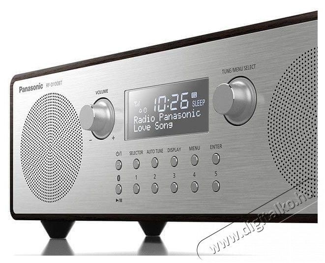 PANASONIC RF-D100BTEGT Bluetooth r&aacute;di&oacute; Audio-Video / Hifi / Multim&eacute;dia - R&aacute;di&oacute; / &oacute;r&aacute;s r&aacute;di&oacute; - Hordozhat&oacute;, zseb-, t&aacute;ska r&aacute;di&oacute; - 384867
