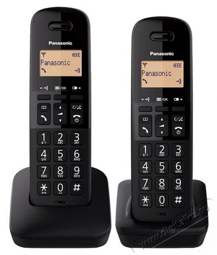 PANASONIC Dect KX-TGB612PDB Dect telefon Mobil / Kommunik&aacute;ci&oacute; / Smart - DECT / cordless telefon - 401656