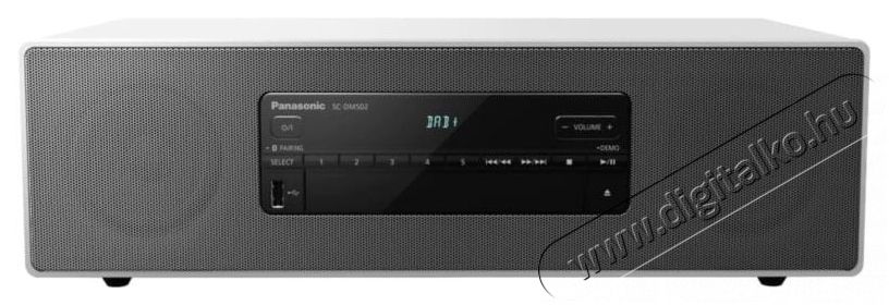 PANASONIC SC-DM502E-W kompakt feh&eacute;r mikro hifi Audio-Video / Hifi / Multim&eacute;dia - Hifi - Sztere&oacute; - Mikro-, mini hifi rendszer - 384873