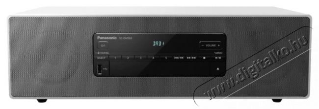 PANASONIC SC-DM502E-W kompakt feh&eacute;r mikro hifi Audio-Video / Hifi / Multim&eacute;dia - Hifi - Sztere&oacute; - Mikro-, mini hifi rendszer - 384873