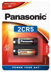 PANASONIC 2CR-5L/1BP 2CR5 fot&oacute;elem 1 db - Akkuk &eacute;s t&ouml;ltők - Elem - 462851