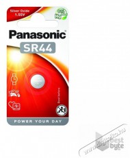 PANASONIC SR-44 1,55V ez&uuml;st-oxid &oacute;raelem 1db/csomag - Akkuk &eacute;s t&ouml;ltők - Elem - 464024