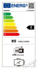 PANASONIC 65  TV-65W80AEZ Telev&iacute;zi&oacute;k - LED telev&iacute;zi&oacute; - UHD 4K felbont&aacute;s&uacute; - 505960