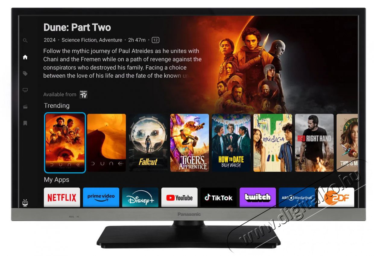 PANASONIC TB-24S40AEZ Telev&iacute;zi&oacute;k - LED telev&iacute;zi&oacute; - 720p HD Ready felbont&aacute;s&uacute; - 505789