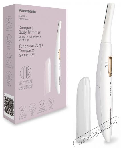 PANASONIC ES-WR51-P503 Sz&eacute;ps&eacute;g&aacute;pol&aacute;s / Eg&eacute;szs&eacute;g - Szőrtelen&iacute;tő / borotva - Arc- &eacute;s testszőrzet v&aacute;g&oacute;, form&aacute;z&oacute; - 510584