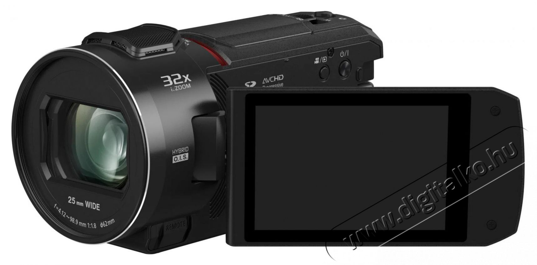 PANASONIC HC-VX3E-K F&eacute;nyk&eacute;pezőg&eacute;p / kamera - MiniDV / DVCAM kamera - 519959