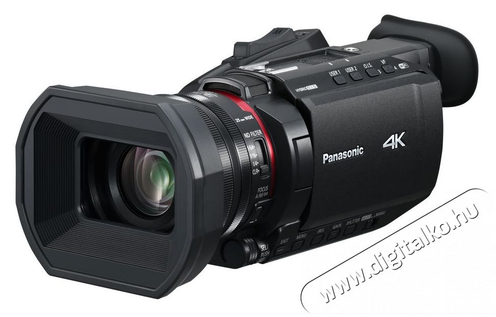 PANASONIC HC-X1600E F&eacute;nyk&eacute;pezőg&eacute;p / kamera - Mem&oacute;riak&aacute;rty&aacute;s videokamera - Kompakt - 519949