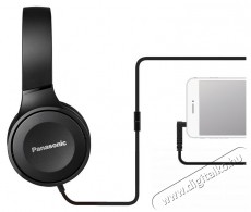 PANASONIC RP-HF100-K - fekete Audio-Video / Hifi / Multim&eacute;dia - F&uuml;l &eacute;s Fejhallgat&oacute;k - Fejhallgat&oacute; - 519030