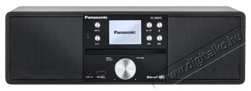 PANASONIC SC-DM202EG-K fekete Audio-Video / Hifi / Multim&eacute;dia - Hifi - Sztere&oacute; - Mikro-, mini hifi rendszer - 525576