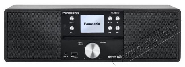 PANASONIC SC-DM202EG-K fekete Audio-Video / Hifi / Multim&eacute;dia - Hifi - Sztere&oacute; - Mikro-, mini hifi rendszer - 525576