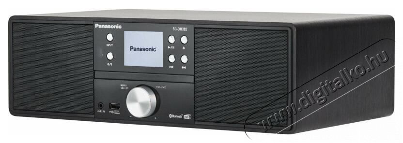 PANASONIC SC-DM202EG-K fekete Audio-Video / Hifi / Multim&eacute;dia - Hifi - Sztere&oacute; - Mikro-, mini hifi rendszer - 525576