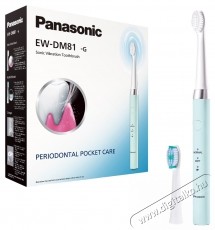 PANASONIC Sonic Elektromos Fogkefe, 31 000 Mozg&aacute;s/Perc, Z&ouml;ld Sz&eacute;ps&eacute;g&aacute;pol&aacute;s / Eg&eacute;szs&eacute;g - Sz&aacute;j / fog &aacute;pol&aacute;s - Elektromos fogkefe - 533639