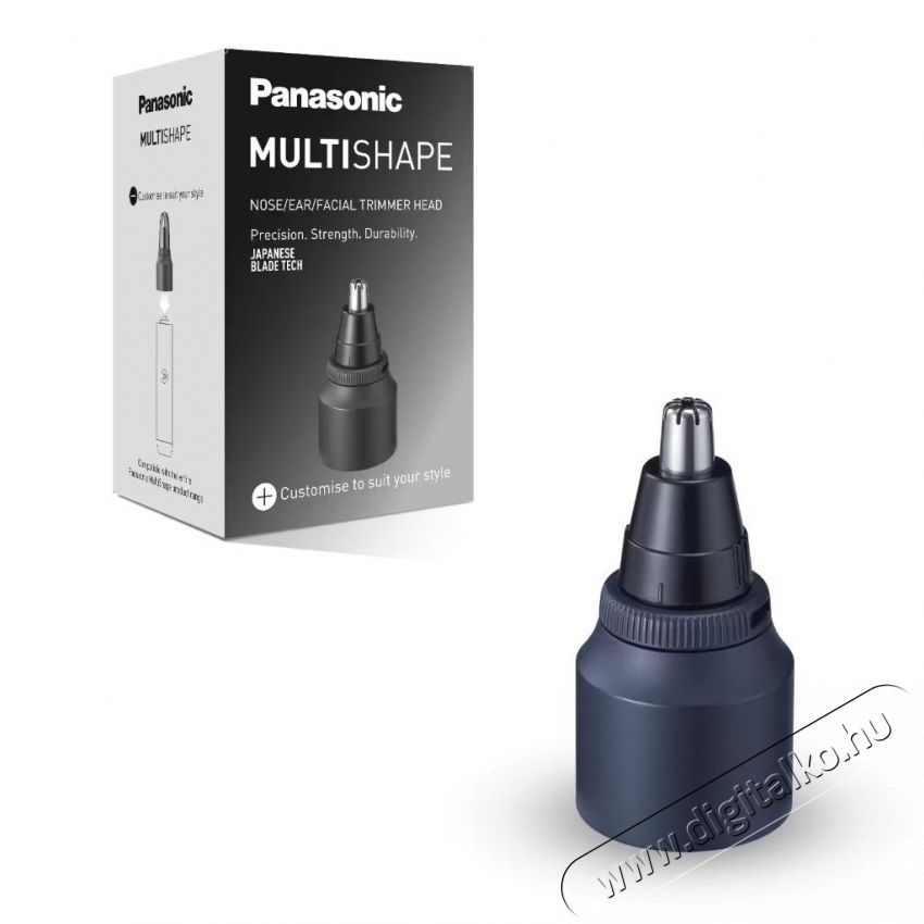 PANASONIC ER-CNT1 MultiShape fej, orr/f&uuml;l/arc hajv&aacute;g&aacute;shoz, v&aacute;kuum, moshat&oacute;, v&eacute;dősapka, kompatibilis az ER-CKL2/CKL1/CKN2/CKN1/CBL1/CBN1 modellekkel. Sz&eacute;ps&eacute;g&aacute;pol&aacute;s / Eg&eacute;szs&eacute;g - Szőrtelen&iacute;tő / borotva - F&eacute;rfi szőrtelen&iacute;tő kieg&eacute;sz&iacute;tő - 537183