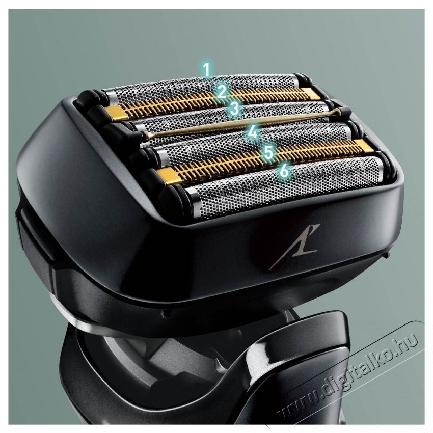 PANASONIC ES-LS6A-K803 elektromos borotva Sz&eacute;ps&eacute;g&aacute;pol&aacute;s / Eg&eacute;szs&eacute;g - Szőrtelen&iacute;tő / borotva - F&eacute;rfi borotva - 537193